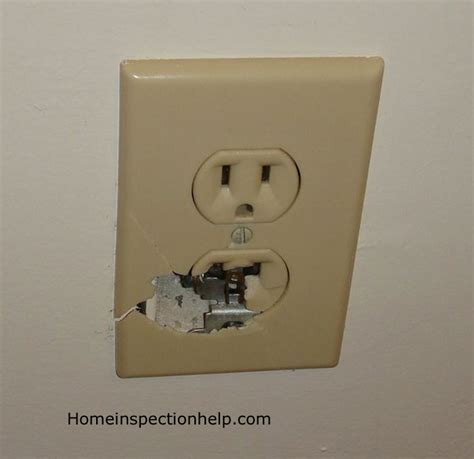 replace broken electrical outlet box|stabilize electrical outlet box.